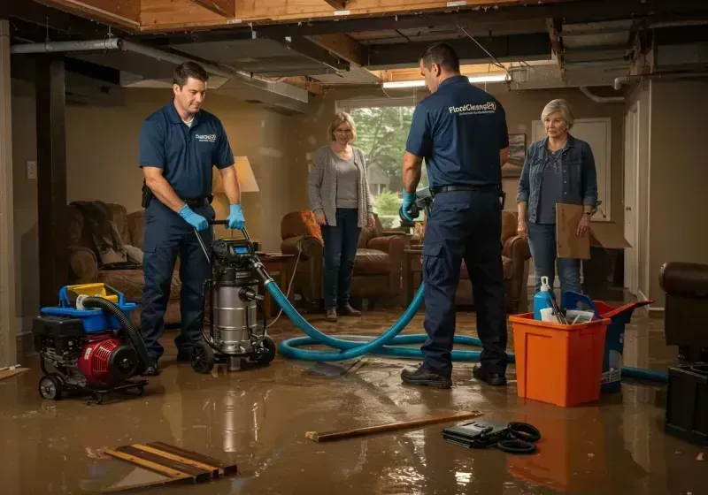 Basement Water Extraction and Removal Techniques process in Clarcona, FL